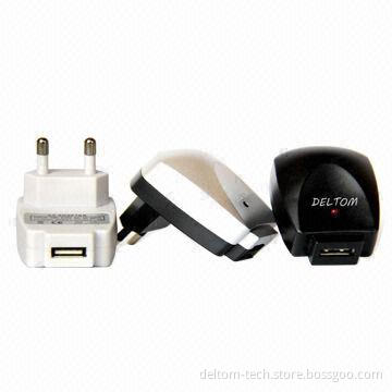 Universal USB Travel Charger, Ideal for iPad, Digital Cameras and Mobile Phones